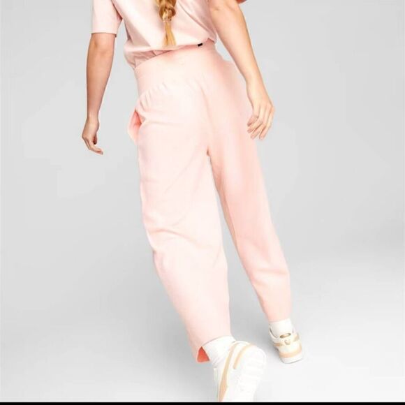 Puma Pink HER Women's Straight Leg Pants Size XL NWT D16 - Picture 4 of 12